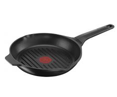Tefal Aroma E21540 Grillpfanne 26 cm, Aluminium, schwarz
