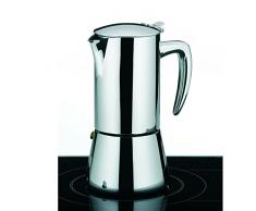 Kela 10836 Espressokanne, 6 Tassen, 300 ml, Induktionsgeeignet, Edelstahl, Latina