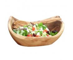 Natürlich Med Nm/ol081s Servierschale, braun