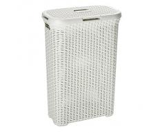 Curver 00709-885-00 Wäschebox Style, 40 L, creme