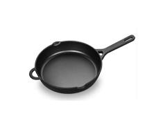 Schwarz Pot - Gusseisen Moderne Antihaft-Pfanne, Heavy Duty-Runde Bratpfanne Kochgeschirr induktionspfanne RVTYR