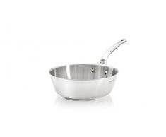 DeBuyer Sauteuse, Edelstahl, Silber, 24 cm