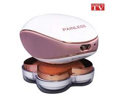 Elektrischer Rasierer Damen -Wiederaufladbar Lady Shaver Elektrisch Elektrorasierer Trimmer für Frauen Beinen Achseln Intimbereich Bikinizone, Frauen Body Shaver