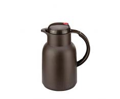 ROTPUNKT Isolierkanne 470 1,0 l (Frozen Coffee) | Doppelwandige Vakuumisolierung | Zweifunktions-Drehverschluss | BPA Frei- gesundes Trinken | Made in Germany | Warm + Kalthaltung | Glaseinsatz