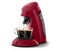 Philips Kaffeemaschine Senseo Original Kaffeepadmaschine Intense 0, 75 Liter rot