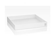 JOOP! BATHLINE, Tablett quadratisch XL, Weiss