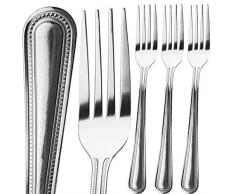12 Stück Tafelgabel Menügabel Besteckgabel Küchengabel Tafel Gabel Edelstahl