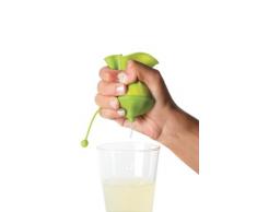 Lékué Exprimidor 2 unidades Zitronenpresse 2er-Set in grün, Kunststoff, 10x10x8 cm