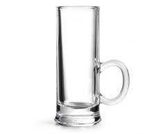 Arcoroc ARC 72388 Islande Schnapsglas, Shotglas, Stamper, mit Henkel, 65 ml, Glas, transparent, 12 Stück