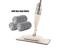 NOLLY Spray Mops Mikrofaser Mops Bodenmop Mit Sprühfunktion Mit Waschbarem Mop,B