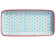 Bloomingville Servierplatte Emma, blau