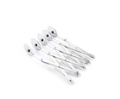 esonmus Edelstahl 3/5/7 Rollen Pizzaschneider Teigschneider Seitenschneider Rad für Küchenbacken