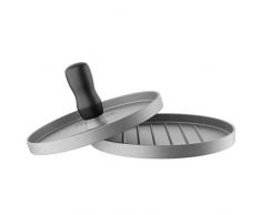 Twinzee Burgerpresse, Hamburger Former - Rostfreie Edelstahl Hamburgerpresse für Hackfleisch Frikadellen - BBQ und Grill Zubehör Patties- Kinderleichte Handhabung und Reinigung