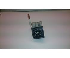 Kessel-Thermometer 45 mm x 45 mm, Anzeigebereich 0-120 °C m. Kapillarleitung 1500mm