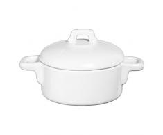 ASA 25572036 Kokotte Tapero - ofenfeste Keramik - weiß Ø 8,5 cm