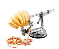 JKYQ Schnelles Peeling Älteres Fruchtmesser Multifunktions-Frucht-Apfel-Schälmaschine Familienküche Krankenhaus mechanische Peeler Silver