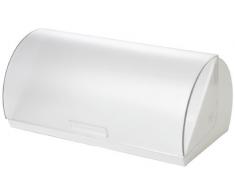 Emsa 2258401200 Rollbrotkasten, Kunststoff, 40 cm lang, Weiß, Superline