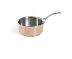 BK Cookware BV BK New Vintage Kupfer Stielkasserolle 16 cm, Stahl, 16