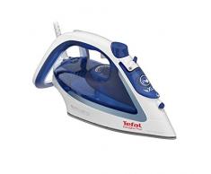Tefal FV5736 Easygliss Dampfbügeleisen (2500 Watt, extra Dampfstoß: 220 g/Min., Tankfüllmenge: 270 ml) blau/weiß