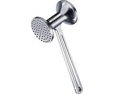 Westmark Fleischhammer mit runden Schlagflächen, Länge: 28 cm, Aluminium-Druckguss, Rostfrei, Fatty, Silber, 62122270