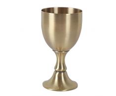 Mkuha Trinkkelch aus Massivem Messing,weinkelch weinglas,11.5cm Hãhe