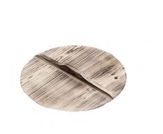 CattleBie Iron Wok Traditionelle Handmade Iron Wok Uncoated Gesundheit Wok Antihaft-Pfanne Pan Gasherd Cooker Allzweck- Kochgeschirr (Color : Single lid, Sheet Size : 32cm)