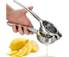 OVOS Zitruspresse Zitronenpresse hergestellt aus robustem 18/10 Edelstahl- Zitronen- und Limettensaftpresse für ein maximales Ergebnis BPA-frei und spülmaschinenfest