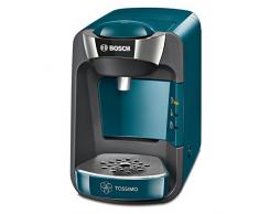 Bosch TAS3205 Tassimo Suny Kapselmaschine, über 70 Getränke, vollautomatisch, geeignet für alle Tassen, nahezu keine Aufheizzeit, 1300 W, blau/anthrazit