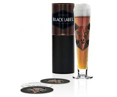 RITZENHOFF 1010249 Black Label Bierglas, Glas, 385 milliliters