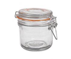 VBS Einmachlgas Vidro Sturzglas Vorratsglas Drahtbügelglas 200ml mit Bügel und Gummi Gewürzglas