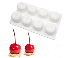 Kirsche Form Silikon Formen Kuchen Dekorieren Tools Backformen Französisch Dessert Mousse Kuchenform Backen Cupcake Silikon Mousse Mould