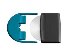 WMF Hello FUNctionals Pizzaschneider Ø 9 cm, mit Klingenschutz, Cromargan Edelstahl, Kunststoff, große Klingendurchmesser, zerlegbar