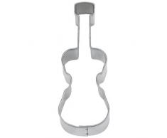 Ausstechform Plätzchen Violine Weißblech Edelstahl ca 7 cm Nr 098015