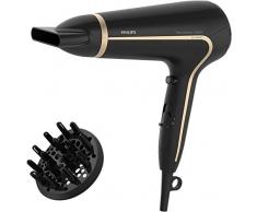 Philips DryCare Advanced Haartrockner mit ThermoProtect Technologie HP8232/20, 2200 W, DC-Motor und 2 Aufsätze