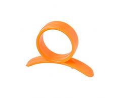 kaixin Multifunktions-Schneckenfinger-Orangenschälgerät Ringgerät zum Schneiden von Orangen Orangen-Grapefruit-Granatapfel-Pampelmusen-Schäler-Schäler (10 Stück)