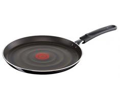 Tefal So Intensive D50310 Crêpepfanne, 25 cm, antihaftversiegelt, schwarz/metallic