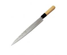 Professionelles Sashimi Küchenmesser Lasermuster Küche Lachs Sushi Messer Edelstahl Rohes Fischfiletmesser