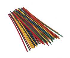 RAYHER - Strohhalme, 22 cm lang, Tüte 50 Halme, bunt gemischt