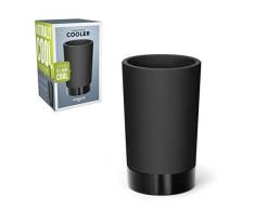 Magisso 70604 Flaschen- und Weinkühler in Keramik, hält das Getränk 4-6 Stunden natürlich abgekühlt durch Verdunstung, 12,7 x 12,7 x 20,9 cm