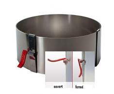 Tortenring m.Klemmhebel 10-18