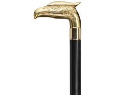 Samara Nautical Brandy Smuggler Wanderstock Flachmann Adler Kopf Griff A