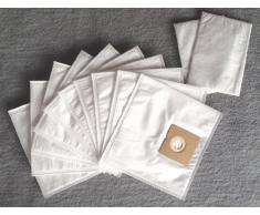 10 Staubsaugerbeutel für FIF KS 1200, 1201, 1288, Staubbeutel Filtertüten (+2 Filter - NV611)