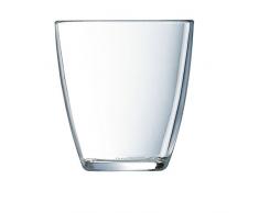Luminarc ARC H5661 Concepto Trinkglas, Wasserglas, Saftglas, 250ml, Glas, transparent, 6 Stück