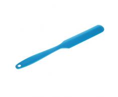 Mehrzweck Silikon Spatel Teigschaber, Hitzebeständige Küchen-Schaber 24.5x4.5cm - Blau