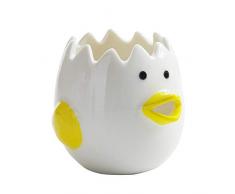 BSTCAR Eiertrenner Ei Separator, Eiertrenner aus Keramik, trennt Eiweiß von Eigelb, kleines Küchenutensil,Küchen Gadget