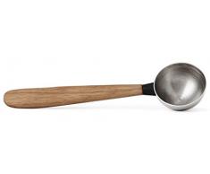 VIVA scandinavia Tee-Messlöffel für losen Tee, perfektes Maß für eine Tasse Tee, exklusiv aus Holz & Edelstahl gefertigt - Geschenk-Idee