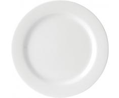 UTOPIA Melamin Essgeschirr, jmp206, mit breitem Rand Teller 22,9 cm (23 cm) (6er Box)