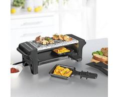 GOURMETmaxx Raclette Grill für 2 Personen 350W in Schwarz