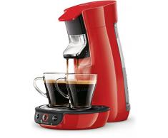 Philips Senseo Viva Cafe HD6563/80 Kaffeepadmaschine (Crema plus, Kaffee-Stärkeeinstellung) rot