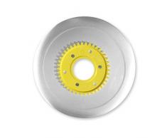 Schinkenmesser elektrolytisch poliert gelb für RITTER Multischneider compact 1, markant 01, markant 05 / Allesschneider / Messer / Ersatzmesser / Aufschnittmesser